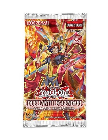 YU-GI-OH! - DUELLANTI LEGGENDARI VULCANO BRUCIANIMA