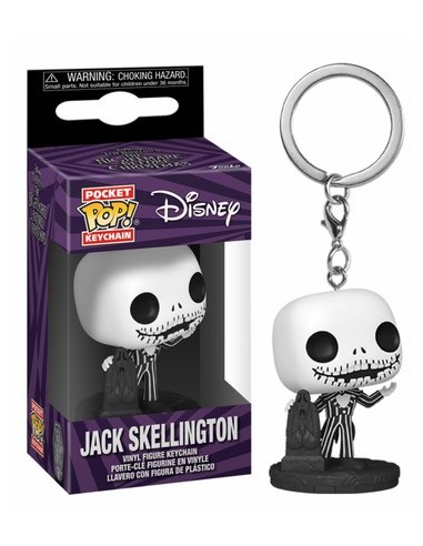 DISNEY - NIGHTMARE BEFORE CHRISTMAS: 30TH ANNIVERSARY - JACK - POCKET POP KEYCHAIN