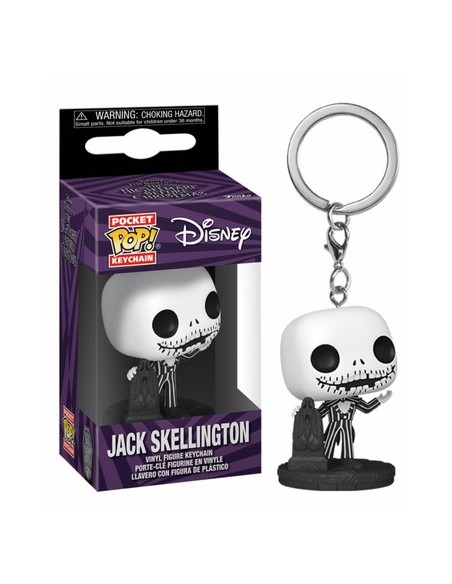 DISNEY - NIGHTMARE BEFORE CHRISTMAS: 30TH ANNIVERSARY - JACK - POCKET POP KEYCHAIN
