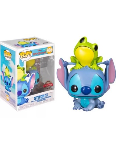 DISNEY: LILO & STITCH - STITCH WITH FROG - SPECIAL EDITION - POP 986