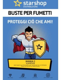 BUSTE STAR SHOP MANGA 2 (13,5x18,5)