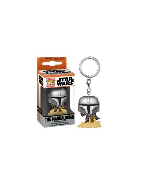 STAR WARS - THE MANDALORIAN - THE MANDALORIAN FLYING - POCKET POP KEYCHAIN