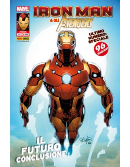 IRON MAN & AVENGERS ACADEMY 62 - VARIANT CON MAGNETE APRIBOTTIGLIE