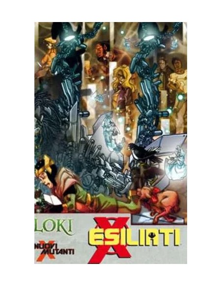 SPECIALE LOKI NUOVI MUTANTI ESILIATI VARIANT LIMITED EDITION CON COVER ESCLUSIVA DI GIANDOMENICO - MARVEL UNIVERSE 13