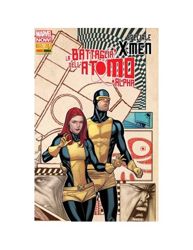X-MEN LA BATTAGLIA DELL`ATOMO ALFA - COVER VARIANT - MARVEL WORLD 21