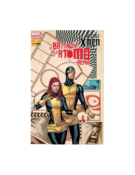 X-MEN LA BATTAGLIA DELL`ATOMO ALFA - COVER VARIANT - MARVEL WORLD 21