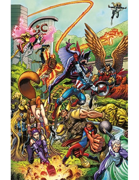 AVENGERS STANDOFF ALFA - BENVENUTI A PLEASANT HILL VARIANT COMPONIBILE 1 (di 2) - MARVEL MINISERIE 173