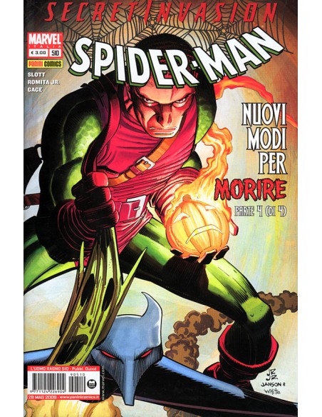 SPIDER-MAN - L`UOMO RAGNO 510 - SECRET INVASION