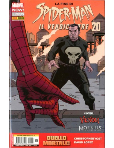 SPIDER-MAN IL VENDICATORE 20 - MARVEL NOW! - SPIDER-MAN UNIVERSE 25