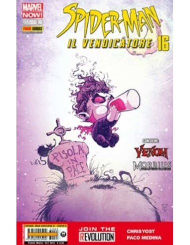 SPIDER-MAN IL VENDICATORE 16 - COVER B SKOTTIE YOUNG - MARVEL NOW! - SPIDER-MAN UNIVERSE 21