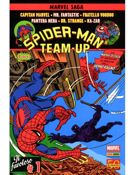 SPIDERMAN TEAM UP (di 4) 1 - MARVEL SAGA 1
