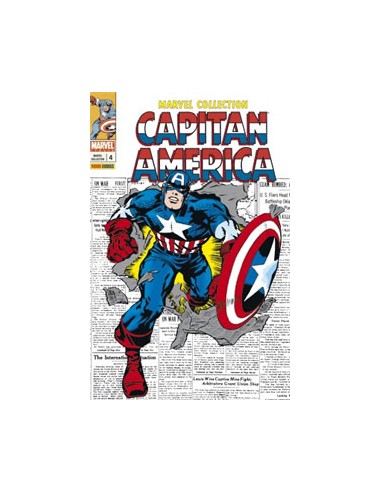 MARVEL COLLECTION - CAPITAN AMERICA 4 - (DI 4)