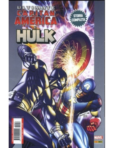 ULTIMATE CAPITAN AMERICA ULTIMATE HULK - volume unico - MARVEL CROSSOVER 57