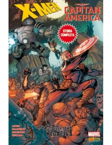 SPECIALE X-MEN CAPITAN AMERICA FUGA DALLA ZONA NEGATIVA - MARVEL UNIVERSE 11
