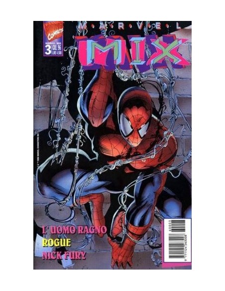 L`UOMO RAGNO/ROGUE/NICK FURY 3 - MARVEL MIX 3