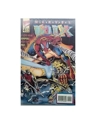 L`UOMO RAGNO/DEADPOOL/NICK FURY 1 - MARVEL MIX 4