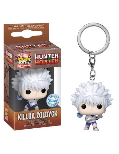 HUNTER X HUNTER - KILLUA WITH YOYO - POCKET POP KEYCHAIN