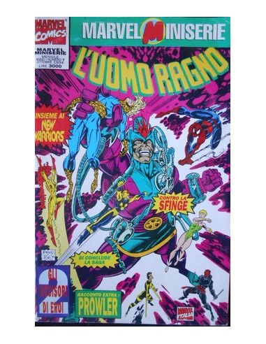 L`UOMO RAGNO E NEW WARRIORS 2 - MARVEL MINISERIE 7