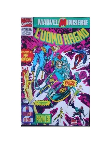 L`UOMO RAGNO E NEW WARRIORS 2 - MARVEL MINISERIE 7