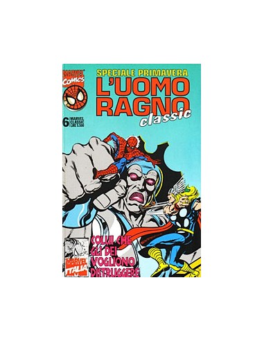 L`UOMO RAGNO CLASSIC SPECIALE 6 - MARVEL CLASSIC 6
