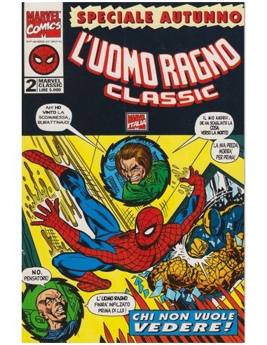 L`UOMO RAGNO CLASSIC SPECIALE 2 - MARVEL CLASSIC 2