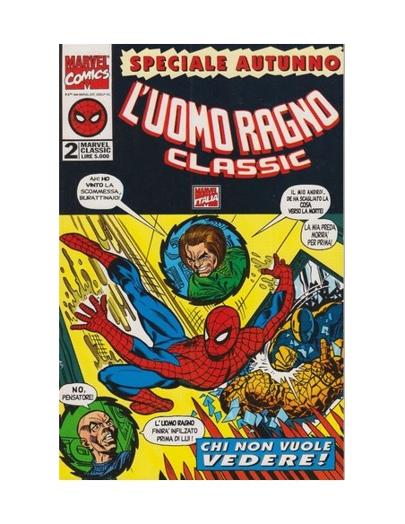 L`UOMO RAGNO CLASSIC SPECIALE 2 - MARVEL CLASSIC 2