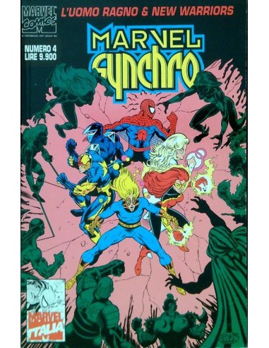 L`UOMO RAGNO & I NEW WARRIORS 1 - MARVEL SYNCHRO 4