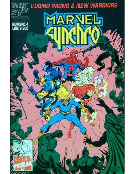 L`UOMO RAGNO & I NEW WARRIORS 1 - MARVEL SYNCHRO 4