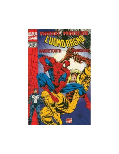 L`UOMO RAGNO/SABRETOOTH/PUNITORE 1 - MARVEL MINISERIE 14