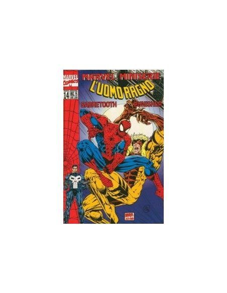 L`UOMO RAGNO/SABRETOOTH/PUNITORE 1 - MARVEL MINISERIE 14