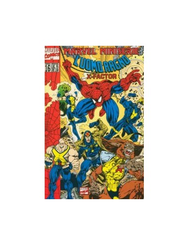 L`UOMO RAGNO E X-FACTOR 1 - MARVEL MINISERIE 16