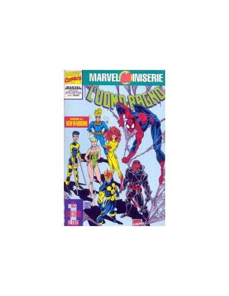 L`UOMO RAGNO E NEW WARRIORS 1 - MARVEL MINISERIE 6