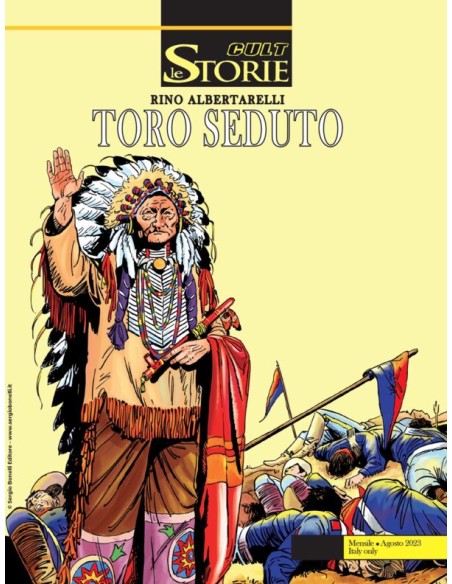 LE STORIE 130 TORO SEDUTO