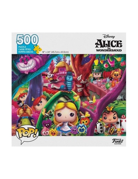DISNEY - POP FUNKO PUZZLE - ALICE IN WONDERLAND (500PZ)