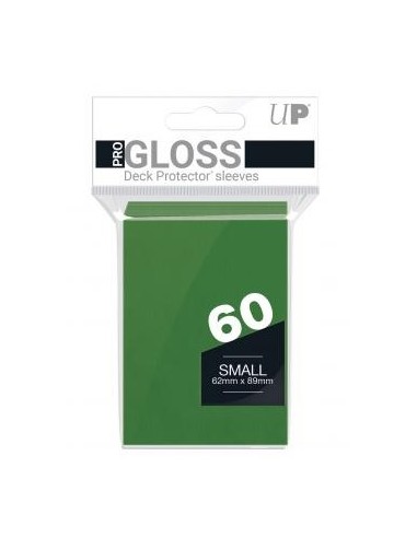ULTRA-PRO 60 BUSTINE SMALL PRO GLOSS - GREEN