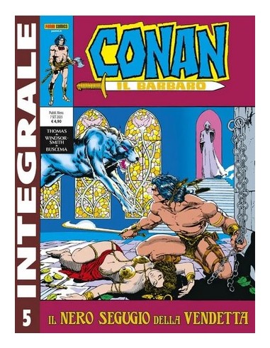CONAN IL BARBARO 5 (di 9) - PANINI COMICS INTEGRALE