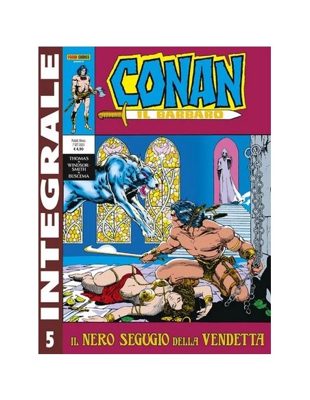 CONAN IL BARBARO 5 (di 9) - PANINI COMICS INTEGRALE