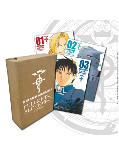 FULLMETAL ALCHEMIST ULTIMATE DELUXE EDITION STARTER PACK