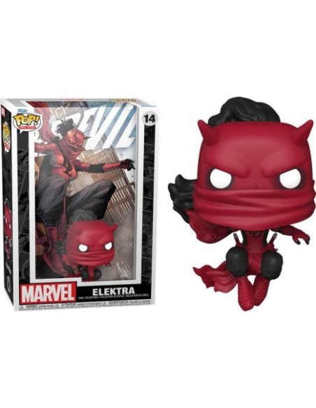 MARVEL - POP FUNKO COMIC COVERS VINYL FIGURE 14 ELEKTRA - POP 14
