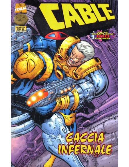 CABLE CACCIA INFERNALE 1 - MARVEL MIX 22