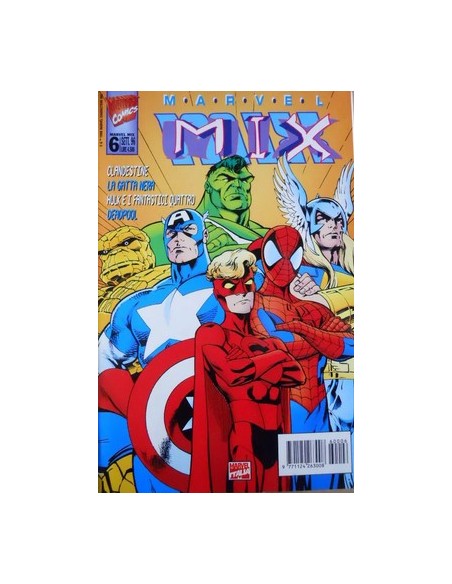 LA GATTA NERA/CLANDESTINE/DEADPOOL 3 - MARVEL MIX 6