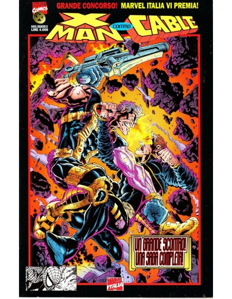 X-MAN CONTRO CABLE 1 - MARVEL CROSSOVER 19