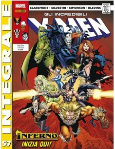 X-MEN DI CHRIS CLAREMONT 57 (di 76) - MARVEL INTEGRALE