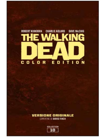 THE WALKING DEAD COLOR EDITION 10 VERSIONE ORIGINALE CON SLIPCASE