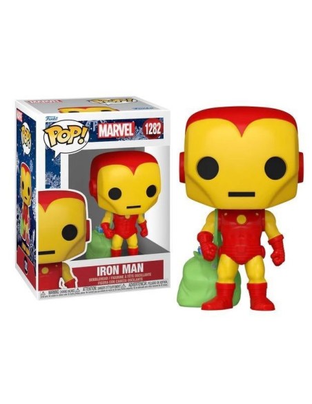 MARVEL: HOLIDAY - IRON MAN W/BAG - POP 1282