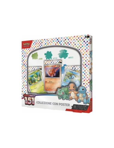 POKEMON SCARLATTO E VIOLETTO 151 CON POSTER