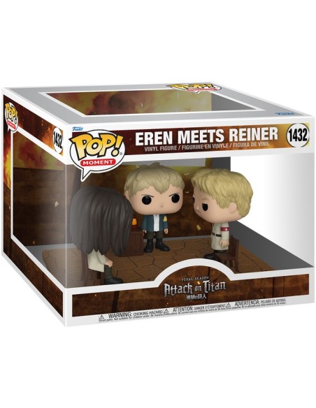 ATTACK ON TITAN MOMENT - EREN MEETS REINER - POP 1432