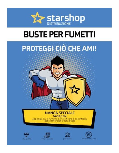 BUSTE STAR SHOP MANGA SPECIALE (14x18,5+45)