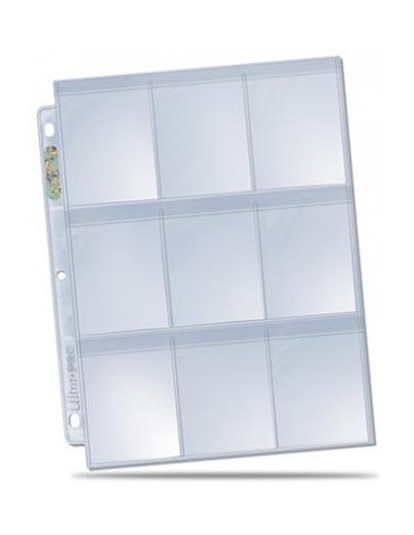 FOGLI SECURE silver 9 TASCHE - 3 BUCHI