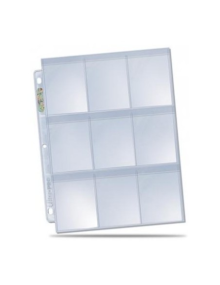 FOGLI SECURE silver 9 TASCHE - 3 BUCHI